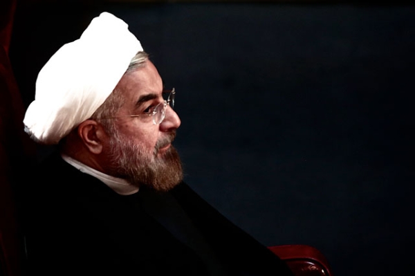Iranian President Hassan Rowhani attends a session of the Assembly of Experts in Tehran on September 3, 2013. (Behrouz Mehri/AFP/Getty Images) 