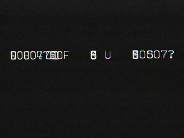 Still from "Digital Experiment at Bell Labs" (1966), a four-minute B & W short by Nam June Paik that screens at Asia Society New York on November 1, 2014. (Electronic Arts Intermix)  
