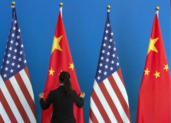 Panelists at the Asia Rising event say that mutual development and destruction are a reason the U.S. and China will avoid conflict. (Ng Han Guan/AFP/Getty Images)