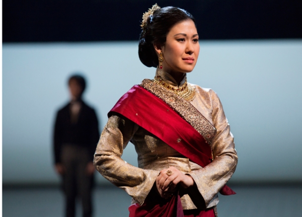 Ruthie Ann Miles in a scene from Lincoln Center Theater's production of Rodgers & Hammerstein's The King and I. (Paul Kolnik)