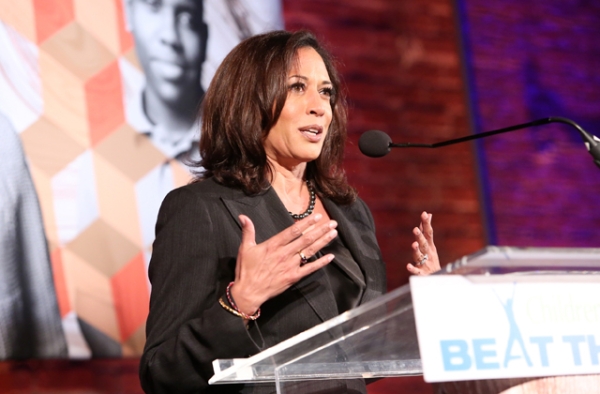 California Attorney General Kamala Harris was elected to the U.S. Senate on Tuesday night, becoming one of three Asian Americans to serve on the body. (Jesse Grant/Getty Images for Children's Defense Fund)