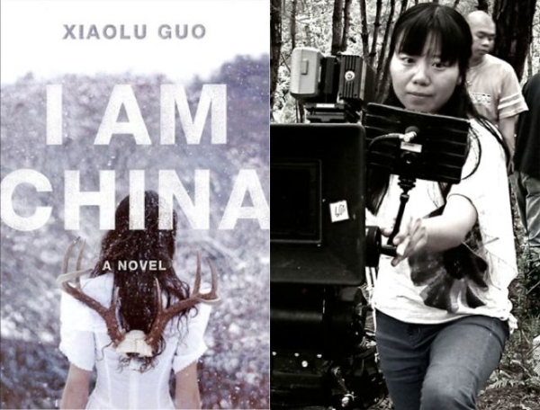 "I Am China" (Doubleday, 2014) by Xiaolu Guo (R). (Author photo: http://www.guoxiaolu.com)
