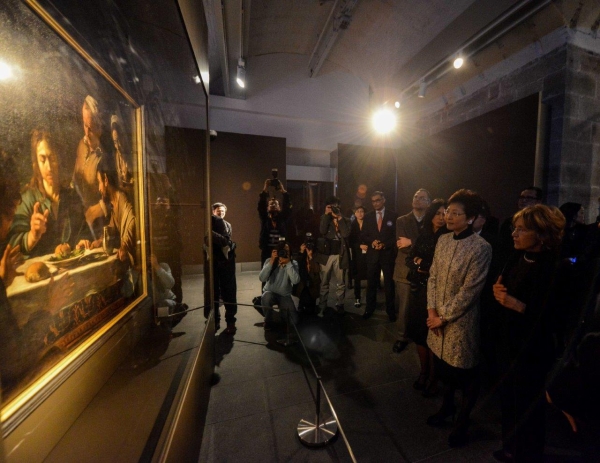 Mrs. Carrie Lam, GBS, JP, Chief Secretary for Administration, HKSAR visited Asia Society Gallery