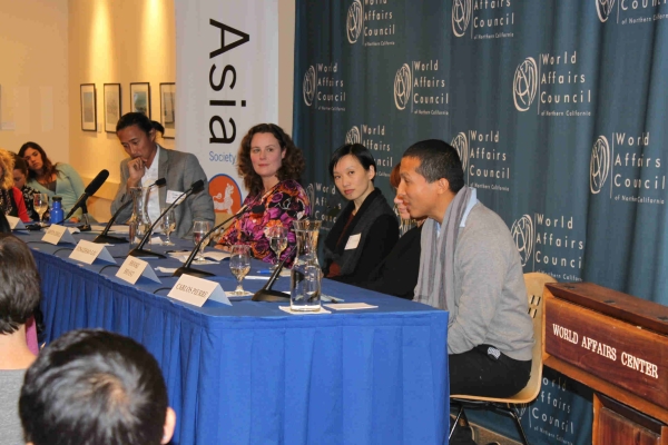 Panelists spoke passionately about their volunteerism in Asia.