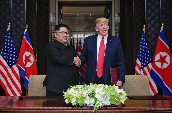 Kim Trump Singapore Summit