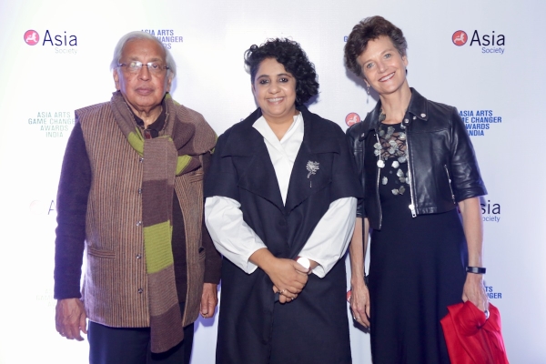 Ashok Vajpeyi, Vibha Galhotra and Jan Rothschild