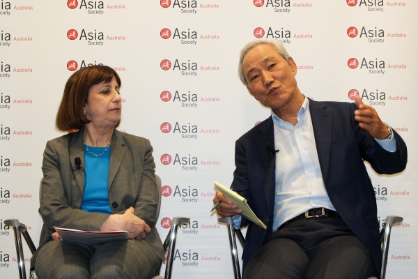 Wendy Cutler and Kim Jong-Hoon ASPI Trade Commission
