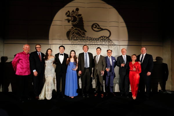 Honorees and Presenters at the Asia Society Southern California Annual Gala