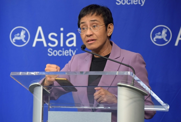Philippine journalist Maria Ressa