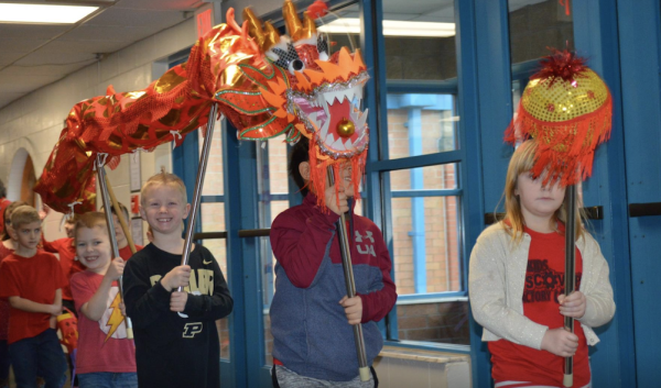Batesville students celebrate the Chinese New Year