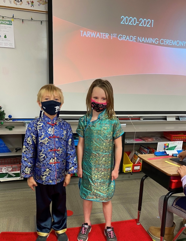 1st Grade Chinese Naming Ceremony
