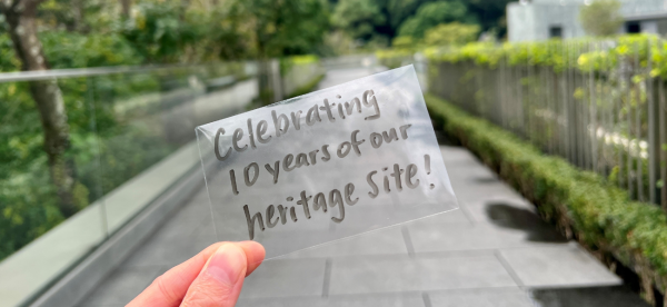 Celebrating 10 Years of Our Heritage Site