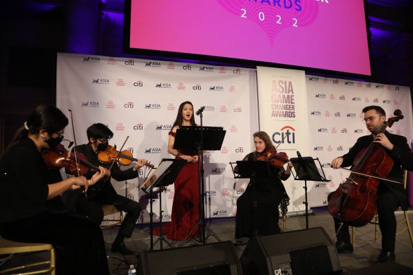 Yulan Piao, Momenta Quartet, 2022 Asia Game Changer Awards