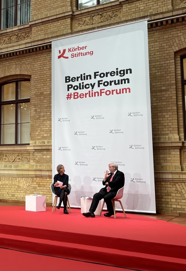 Kevin Rudd speaking at Berlin Foreign Policy Forum