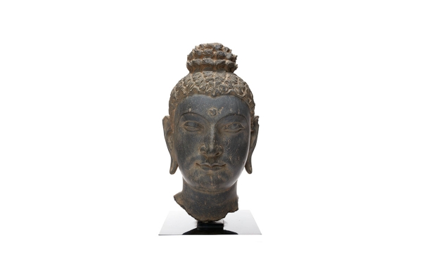 Head of Shakyamuni Buddha, Kushan period, Pakistan