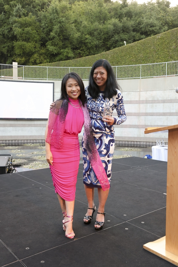 Noriko Honda Chen and introducer Yiwen Li