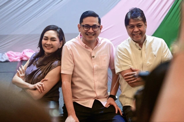 Risa Hontiveros, Bam Aquino, and Kiko Pangilinan in 2025
