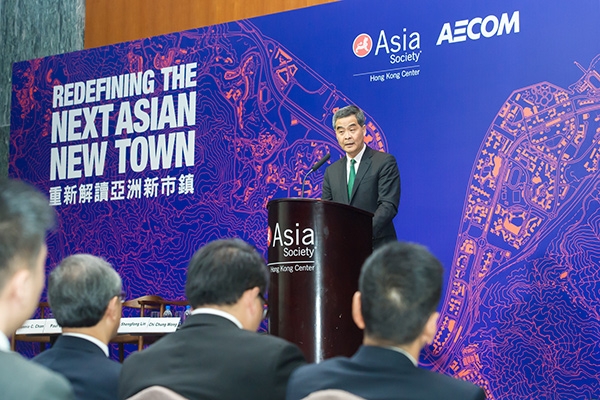 Hong Kong’s Chief Executive, C.Y. Leung, commented that “new towns are not only solutions, [but] they can show innovation, imagination, and enterprise.”