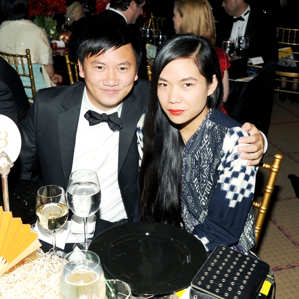 Tommy Ton and Sarah Chavez. (Billy Farrell)