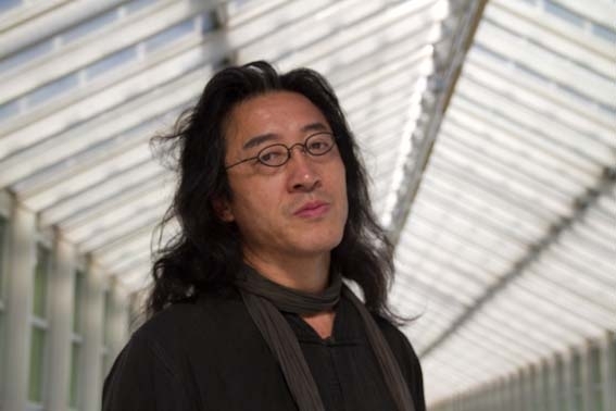 Exiled Chinese poet Bei Ling at the 2011 Frankfurt Book Fair. (Ekko)