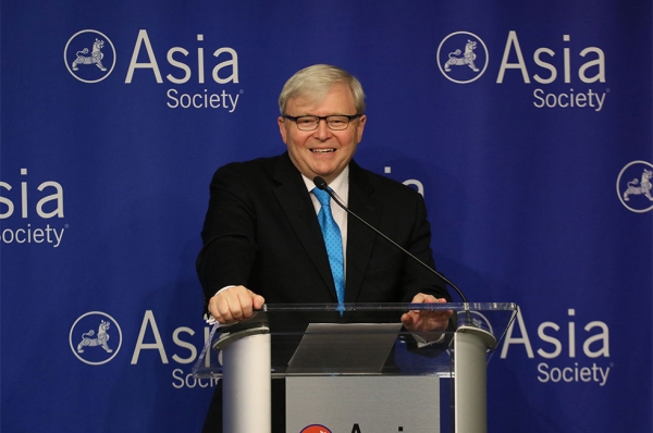 Kevin Rudd, President, Asia Society Policy Institute (Ellen Wallop/Asia Society)