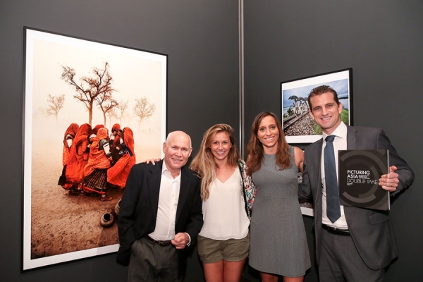 Steve McCurry and guests.