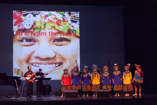 August 14 - Grammy-winner Daniel Ho and the Taiwu Children's Ancient Ballads Troupe performed music from their collaboration, To & From the Heart. (Lynn Lane)