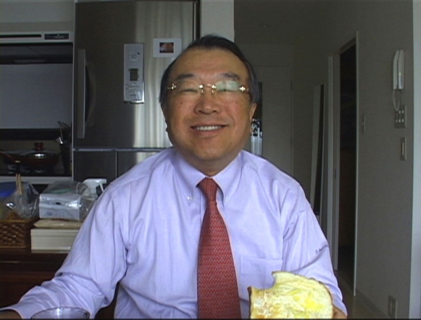 Sunada Tomoaki in a still from his daughter's documentary film about his death. (Bitters End, Inc.)