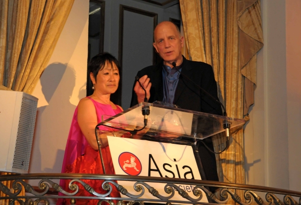 Architects Billie Tsien and Tod Williams, who designed Asia Society's recently opened Hong Kong Center, received the Global Arts Award. (Elsa Ruiz)