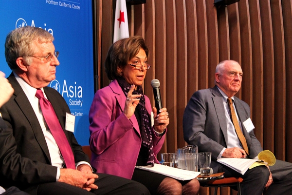 Laura Tyson, former Chair of the President's Council of Economic Advisers, spoke at our inaugural Forecast Asia program in February, which examined the current economic reforms in China. (Asia Society)