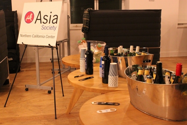 General Assembly graciously provided beer and wine for the event. (Asia Society)