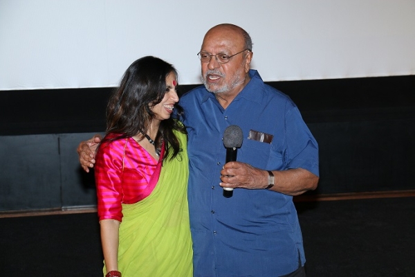 (L to R): Shonali Bose, Director, Margarita With A Straw; Shyam Benegal, Director/Screenwriter