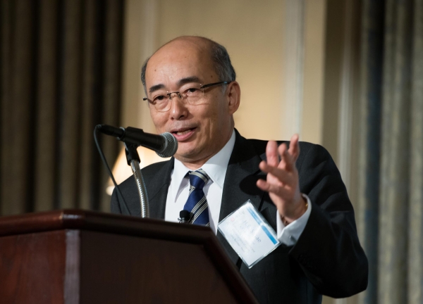 February 28 - His Excellency, Kenichiro Sasae, Ambassador of Japan to the United States, joined the Texas Center for a luncheon on strengthening alliances between Japan and the United States. (Photo: Jeff Fantich)