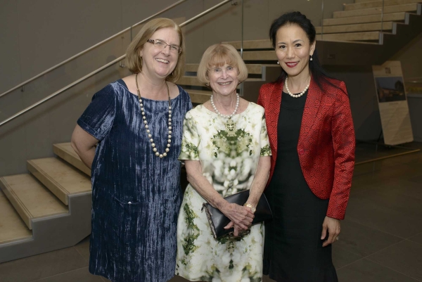 Left to Right: Rosine Matthews, Nancy Allen, Y. Ping Sun (Jeff Fantich)
