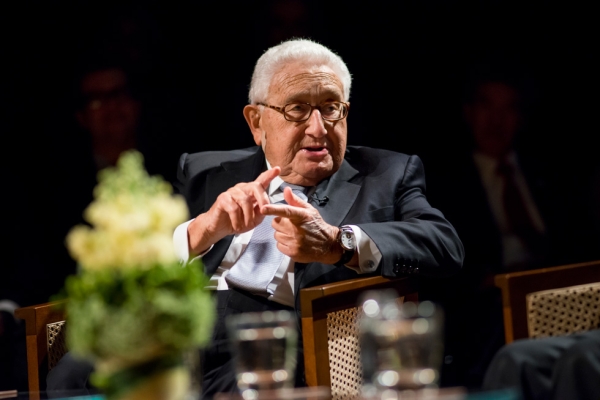 Dr. Henry A. Kissinger. (Photo: Jeff Fantich)
