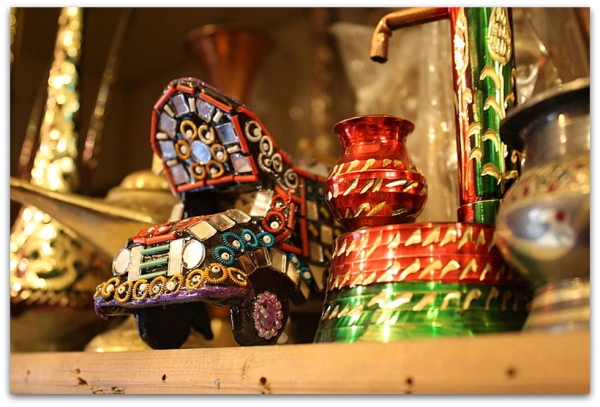 Gift shop at The Lahore Fort, Lahore. (Sonya Rehman)