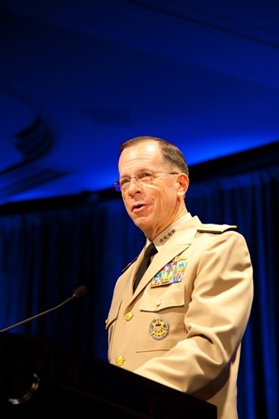 Admiral Mike Mullen, Chairman of the Joint Chiefs of Staff. (Les Talusan/Asia Society)