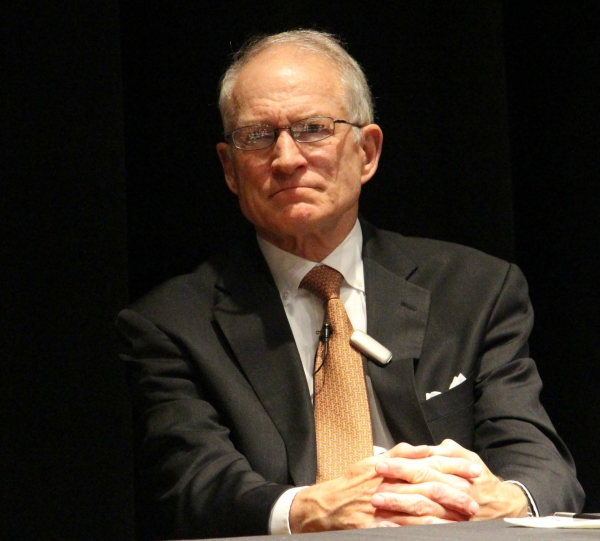 Ambassador Untermeyer listens attentively to audience questions (Asia Society Texas Center - Paul Pass)