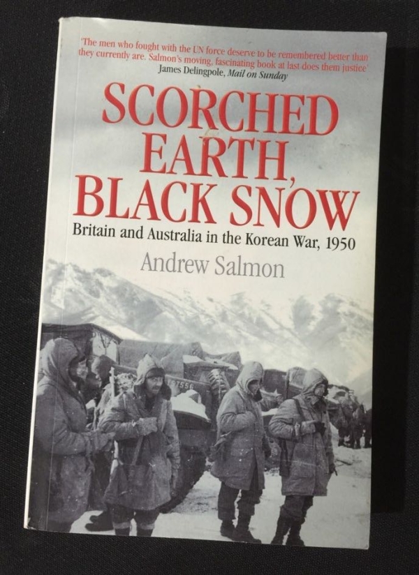 Cover of Scorched Earth, Black Snow: Britain and Australia in the Korean War, 1950. 
