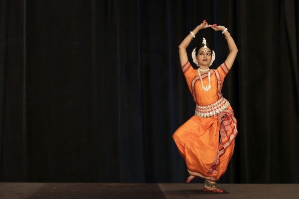 Sonali Mishra, a classically trained dancer of Odissi.