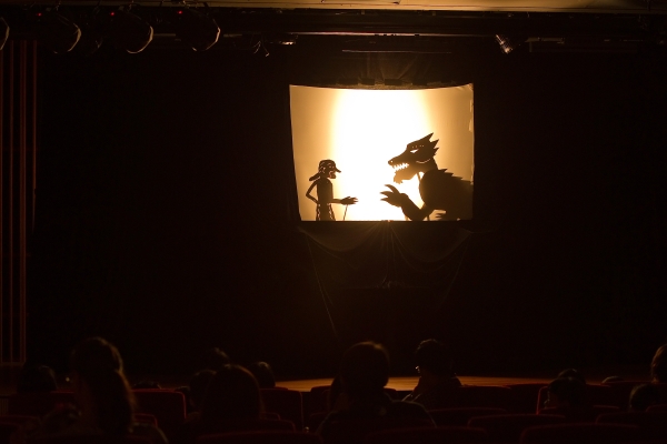 Shadow puppet performance. (Asia Society Hong Kong Center)