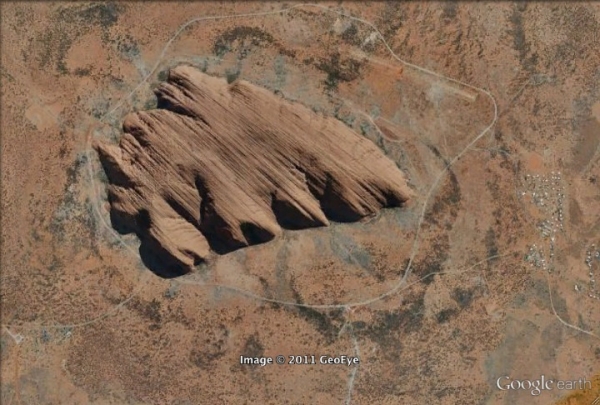 19. From above, it looks somewhat like an arrowhead — from the ground, it looks like a loaf of bread.