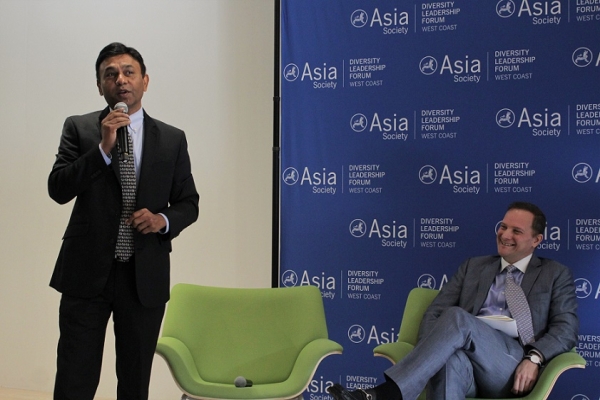 Vipul Sheth of Medtronic and David Reid of Asia Society co-presented about the APA Corporate Survey (Stesha Marcon).
