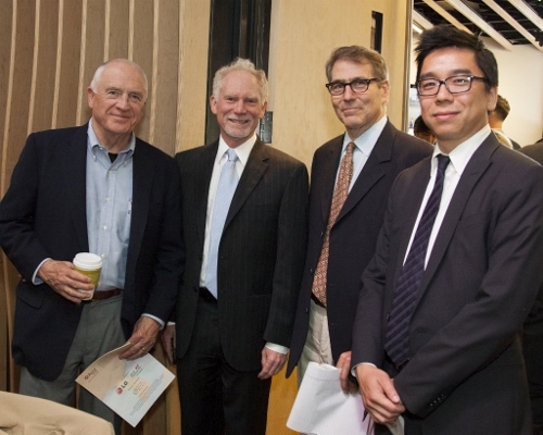 Jack Wadsworth, Bruce Pickering, Jonathan Karp, Robert Hsu (Photo by Lisa Sze)