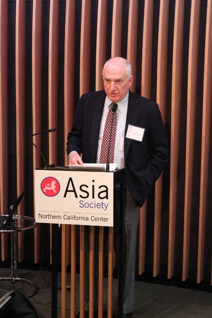 Jack Wadsworth, ASNC Advisory Board Co-Chair, delivers welcoming remarks (Asia Society)