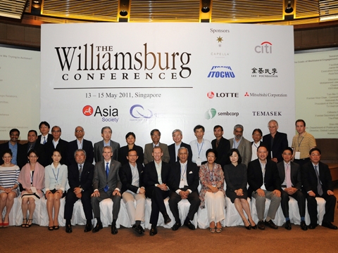 Thought leaders across Asia-Pacific convened at the 39th Williamsburg Conference in Singapore on May 13 to 15, 2011.