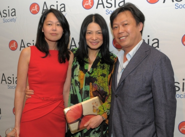 L to R: Thao Quan, fashion designer Vivienne Tam, and Chef Michael Bao Huynh. (Elsa Ruiz/Asia Society)