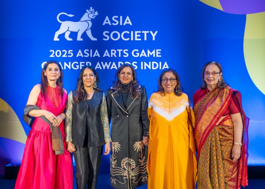 Honorees at the Asia Arts Game Changer Awards India 2025