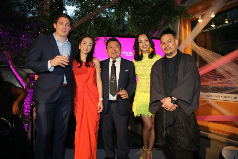 Asia in America honorees with Boon Hui Tan and Thomas Beraud-Sudreau