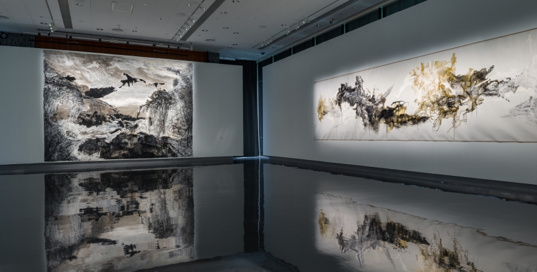 Installation view of Shen Wei: Dance Strokes.